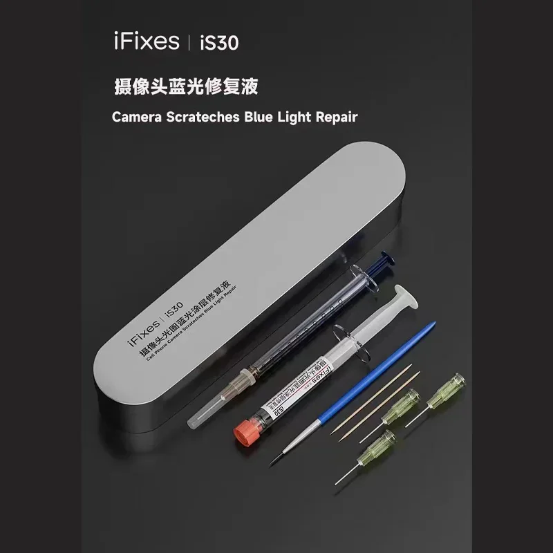 IFixesI Is30 Camera Scrateches Blue Light Repair for IPhone Android Scratches Stains Easily Fix Blue Beauty Light Repaired