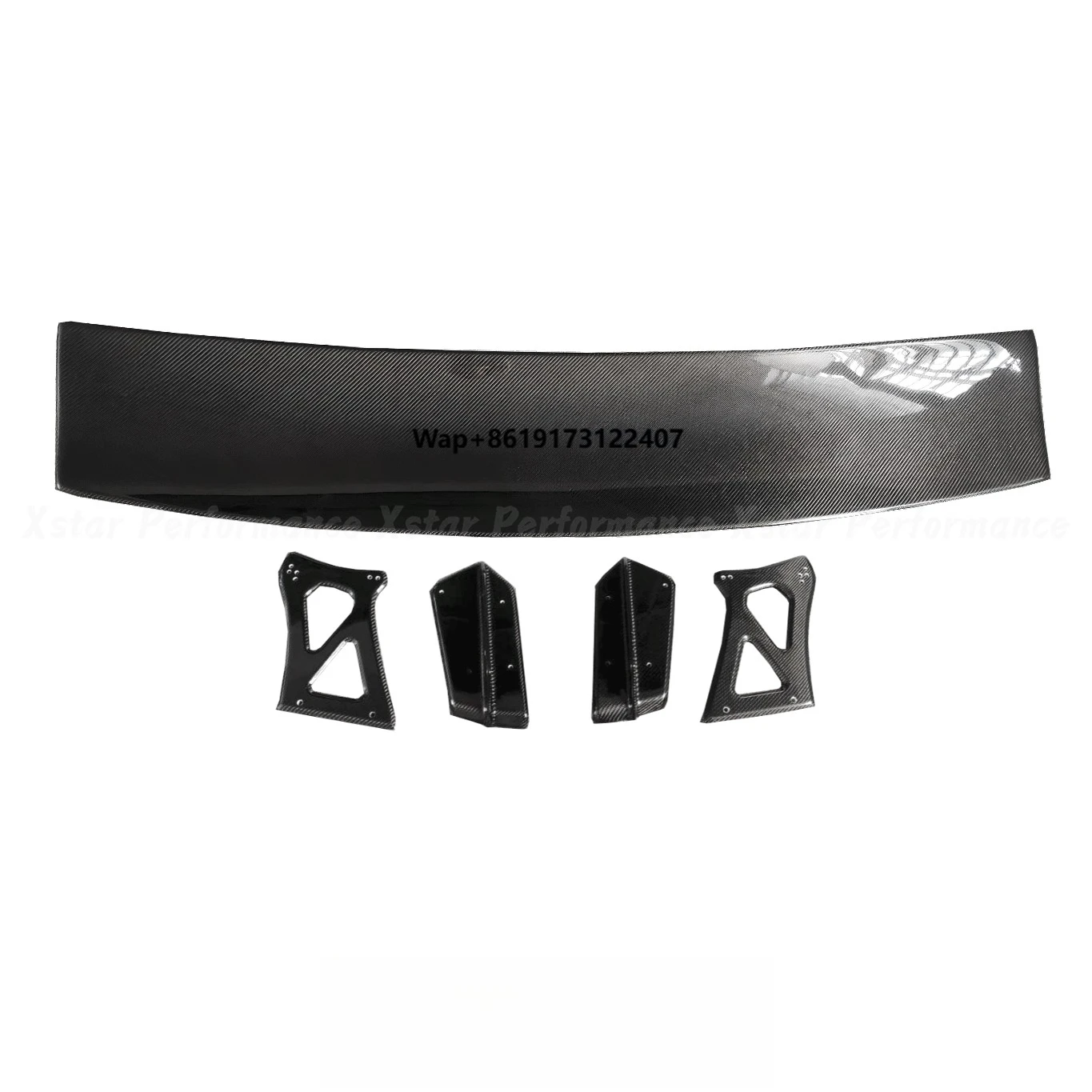 

Vari Vrs Euro Edition Style Carbon Fiber Rear Spoiler Rear Wing for Impreza 11 Vab Vaf Wrx Sti 2015-2021