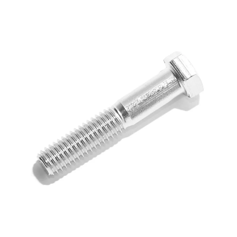 براغي بغطاء رأس سداسي من الفولاذ المقاوم للصدأ 1/4-20 خيط، طول 1-1/2، درجة 18-8، لمسة نهائية NL-19، عبوة من 100 قطعة #2