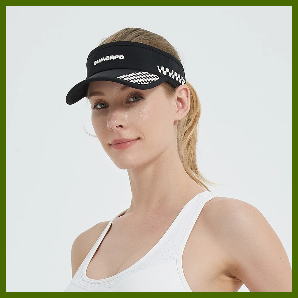 

Summer Sun Hat Running Visor for Men and Women Tennis Golf Cycling Hat Baseball Cap