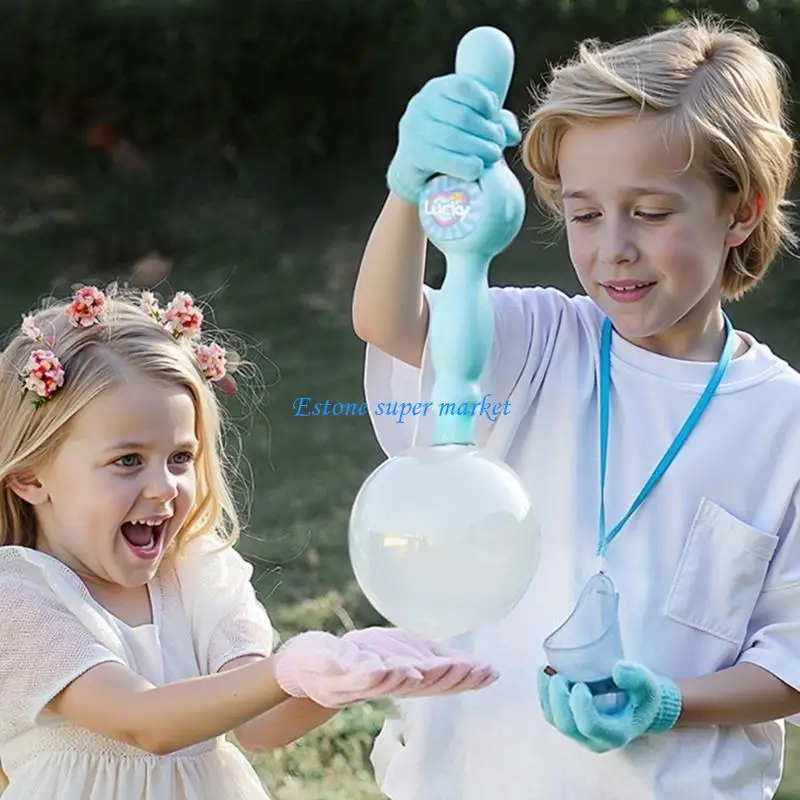 090B 안전한 친절한 플라스틱 거품 지팡이 아이를 위한 자동적인 거품 기계는 사건과 축하에 가족 결합을 합니다