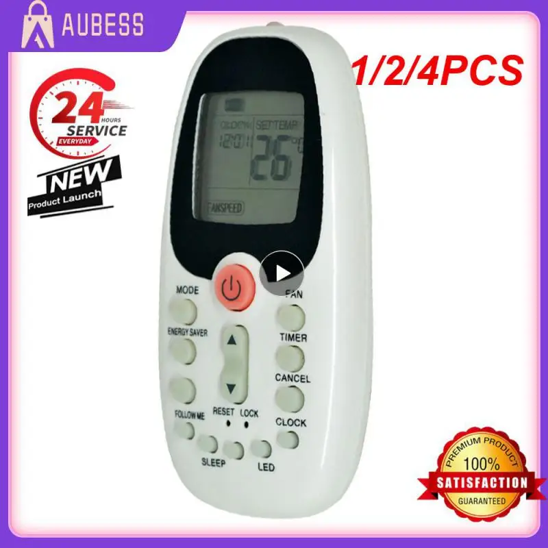 1/2/4PCS Responsive Air-conditioner Remote Milky Transmission Distance 11 (m) For Midea Remote Control Easy To Use