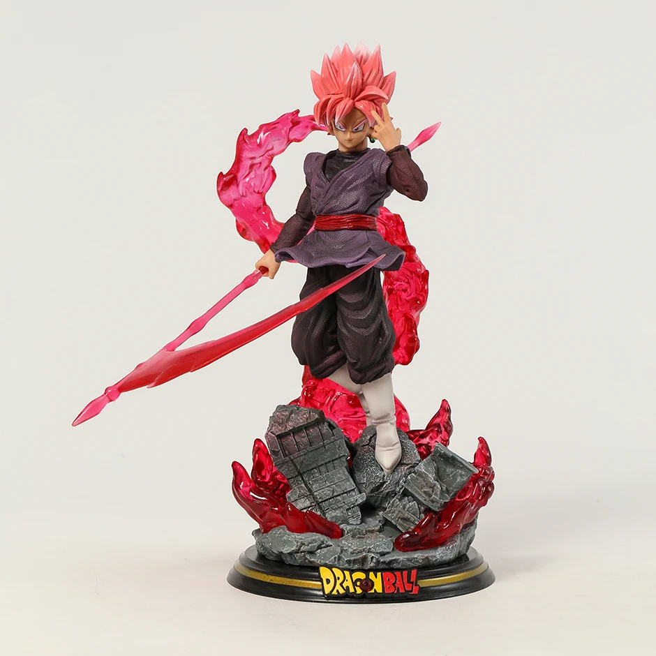 Goku czarna Super Saiyan róża Zamasu 26cm kolekcjonerska figura dekoracyjna kolekcja pcv lalki