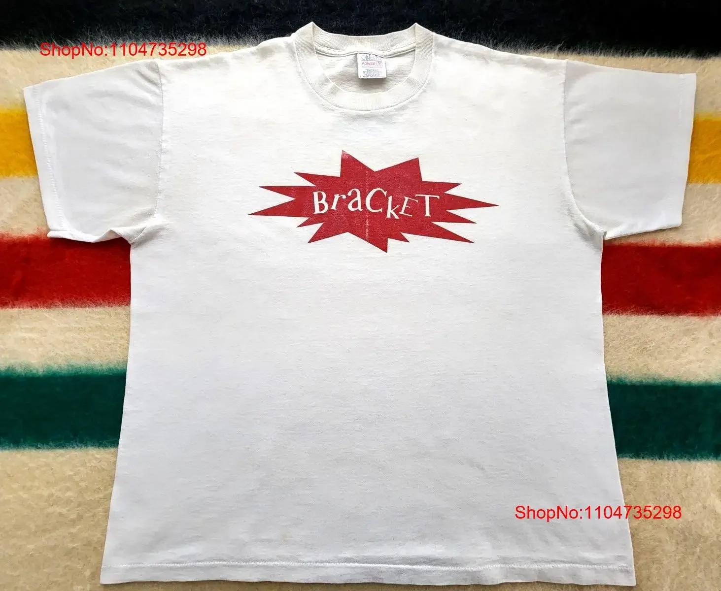 Bracket band t camisa punk fat wreck acordes 1997 novidade para sempre cd promo xl raro vintage lavado streetwear versátil unisex