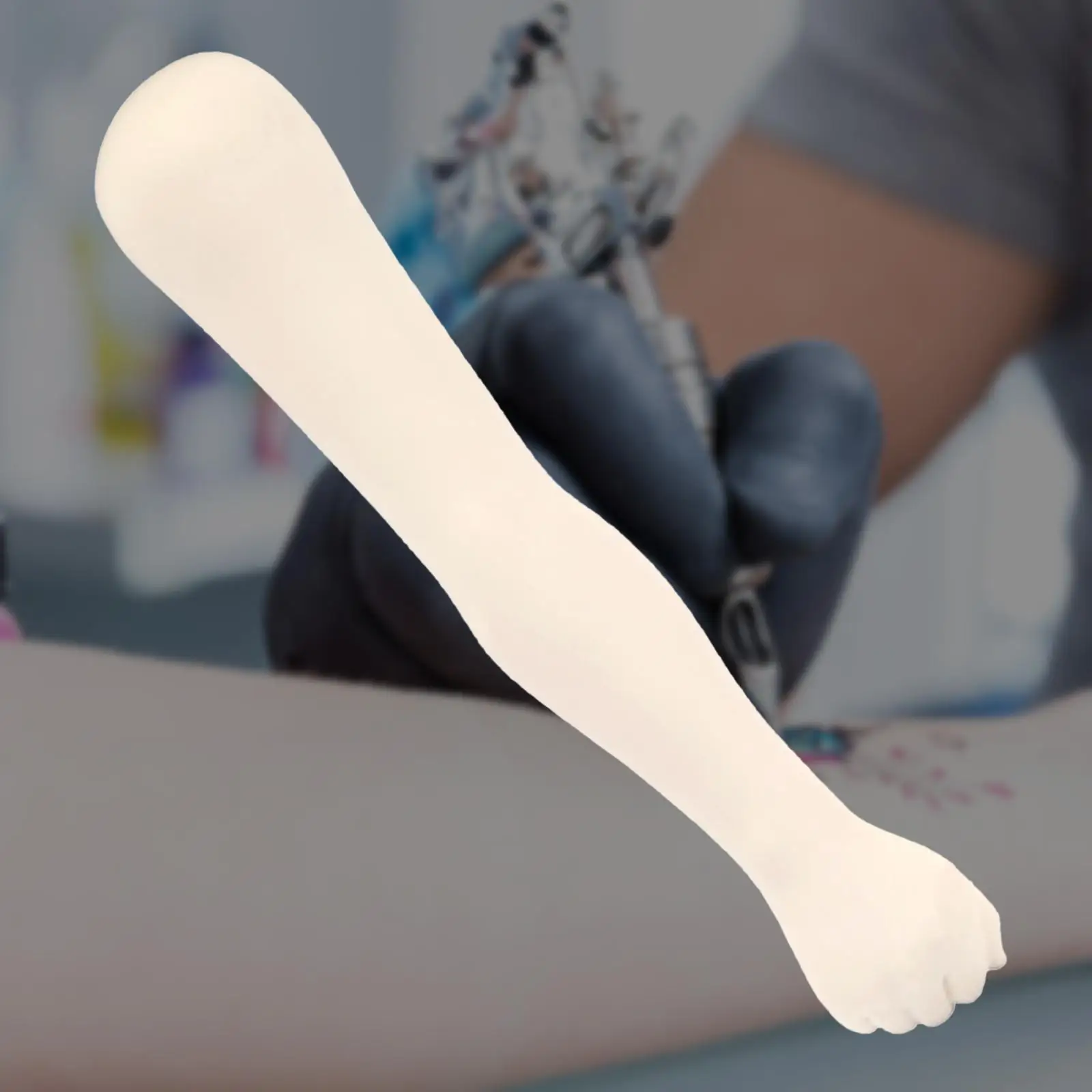 Brazo de práctica de silicona realista, simulación de brazo humano, cosmetología de exhibición suave para tienda, accesorio para artistas, entrenamiento para principiantes