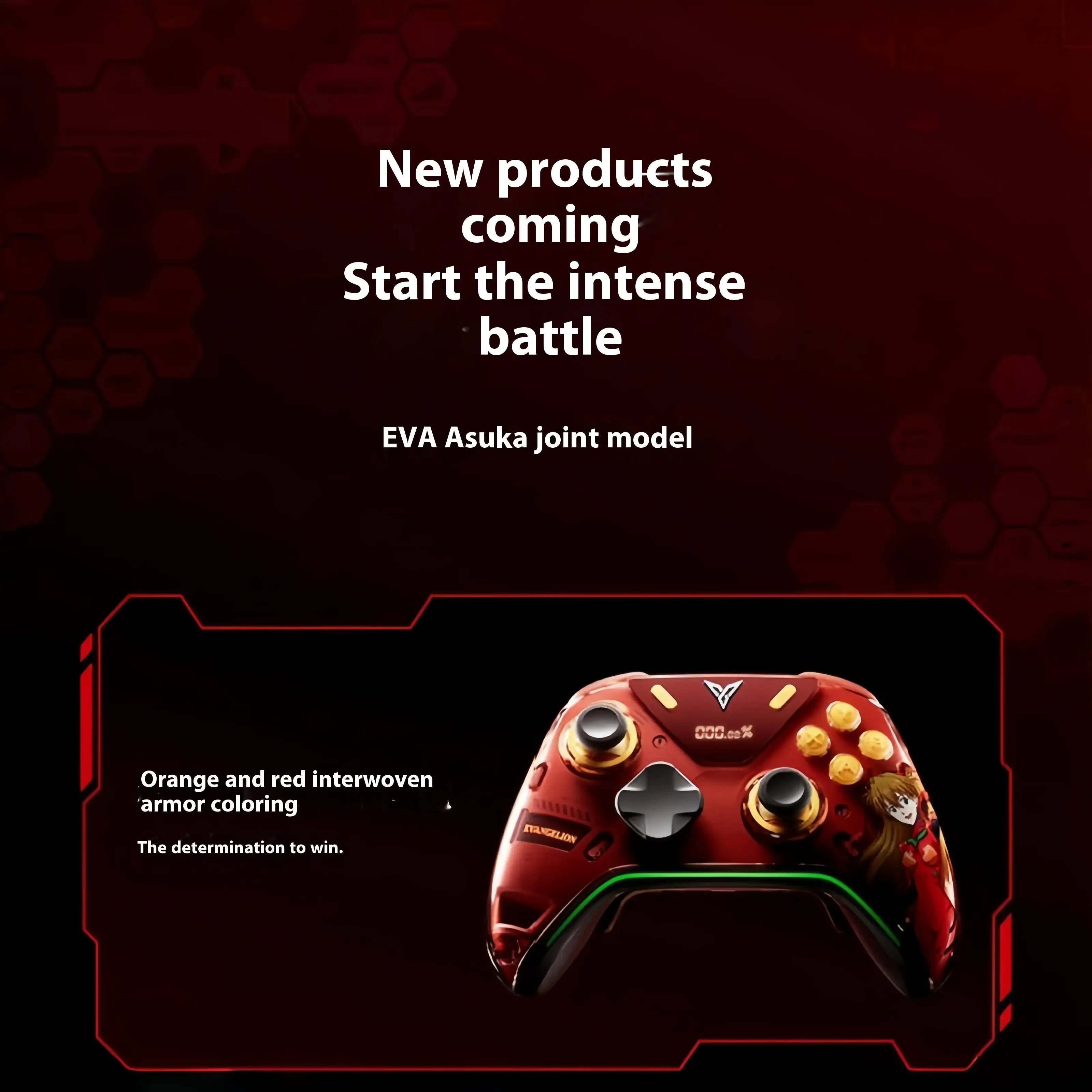 Flydigi Apex 5 Wireless Controller dengan Dock untuk PC, Switch, Mobile, Edisi Anime Asuka