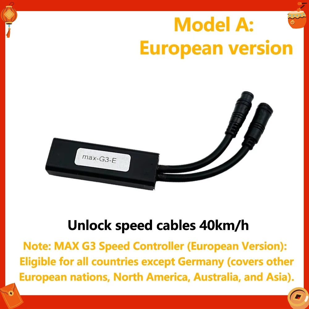 Unlock-Speed Controller Gear Adjust For Nine&botts Max G3 Electric Scooter Speed Limit Unlock Cable Replace Accessories
