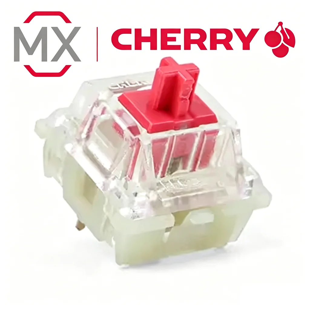 Brand NEW original Cherry Silent Pink Red Switch Blue Red Brown Sliver Linear tactile MX RGB CHERRY Mechanical Keyboard switches — product photo 1 of 1