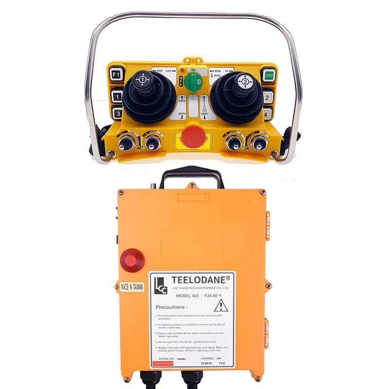 Bezprzewodowy pilot radiowy 24V-36V do dźwigów przemysłowych