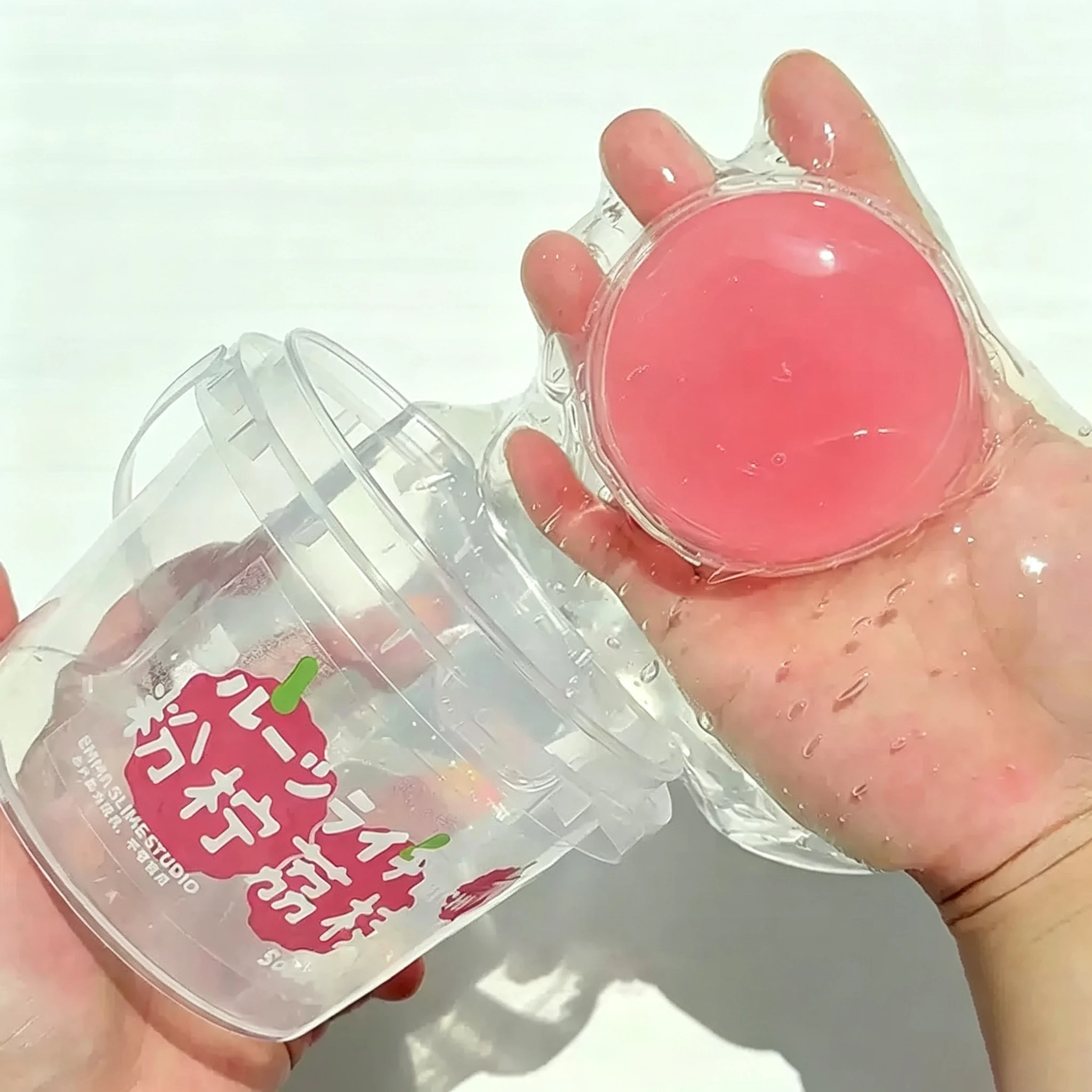 300ML DIY Bubble Slime Putty Non‑Stick Jelly Mud Soft Hand Toy Stress Relief Leisure Play Gift