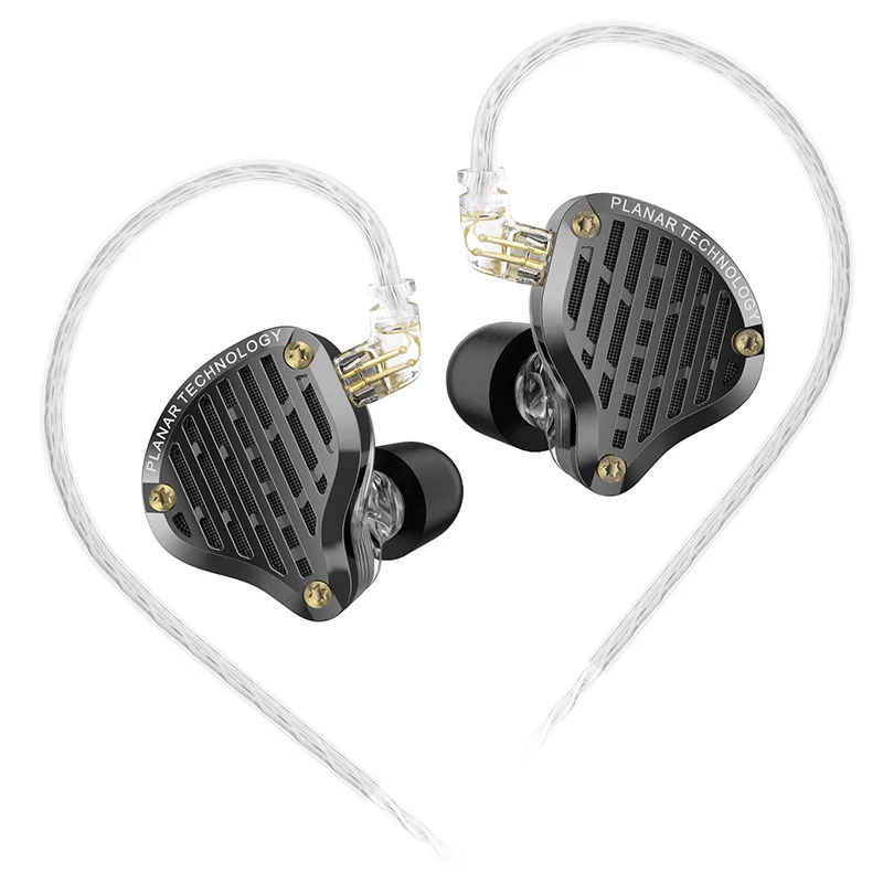 KZ PR3 13.2MM Planar Wired Earphones HiFi Bass