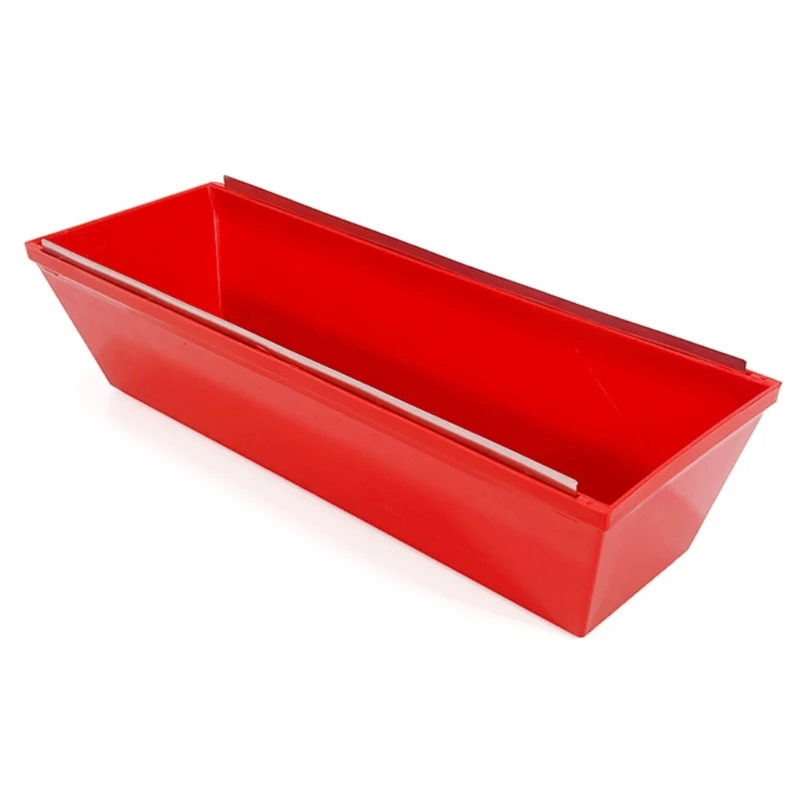 โคลนพลาสติกกระทะทนทาน Ergonomic Nonslip โคลนกระทะฉาบปูนปลาสเตอร์สแตนเลสขูดบาร์ Dropsale