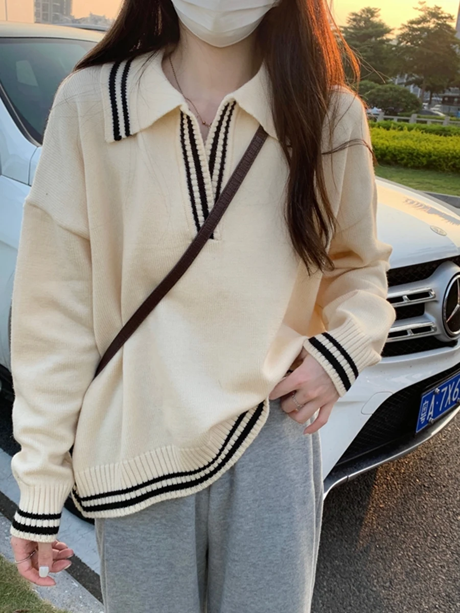 

Slim Fit Color Blo Knitted Sweater Women's Ne Long Sve Base irt Casual Comfortable Breathable Autumn Winter Top