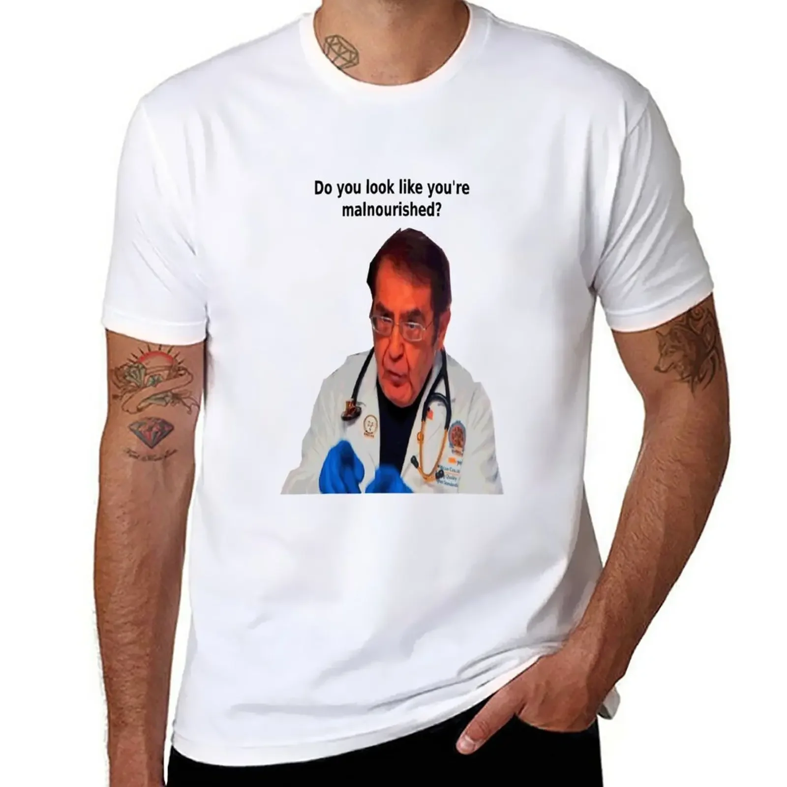 

New Dr Nowzaradan Tv Memes T-Shirt kawaii clothes quick-drying anime clothes t shirts men