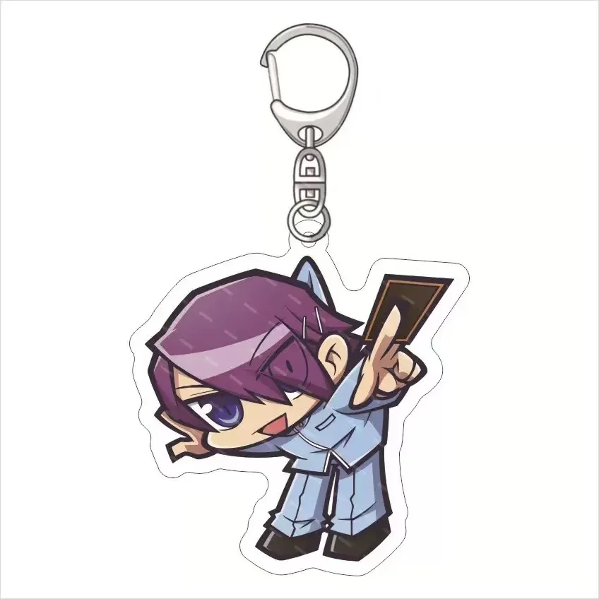 Yugioh Yugi Mutou Yugi Atem Mazaki Anzu Mana Game Anime Acrylic Keychain Plush Bag Pendant Campus Periphery Accessories Gift view 2