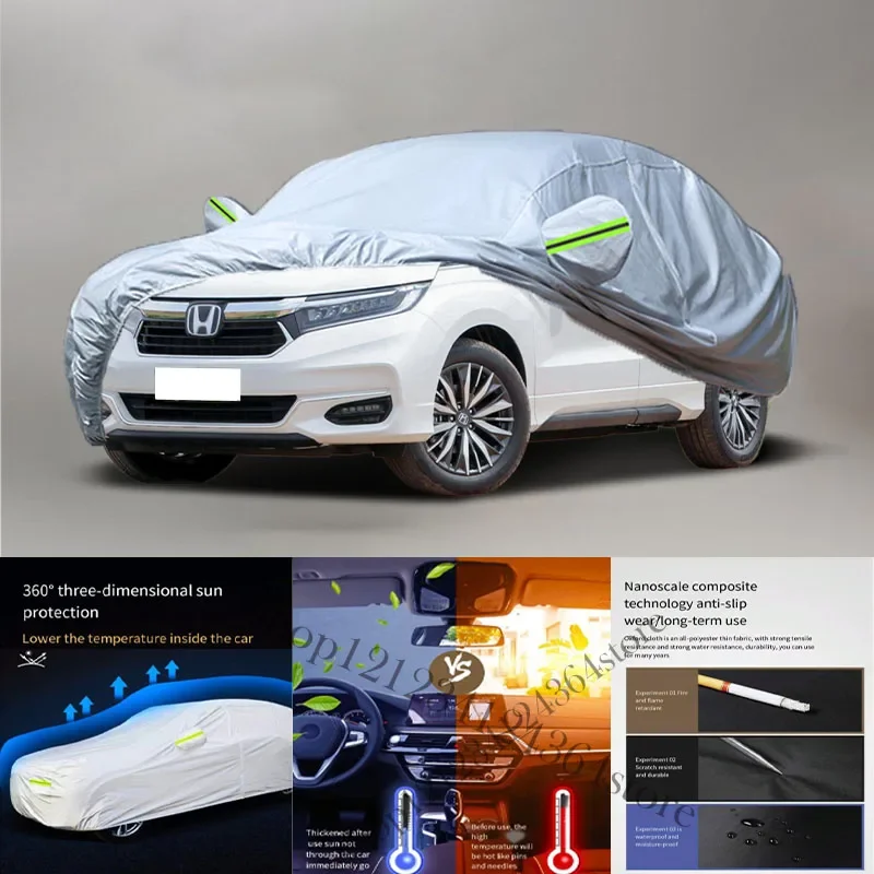 For Honda Avancier Auto Anti snow Anti dust Anti-uv Anti peeling paint And Anti Rainwater 210t car cover Car cover protection