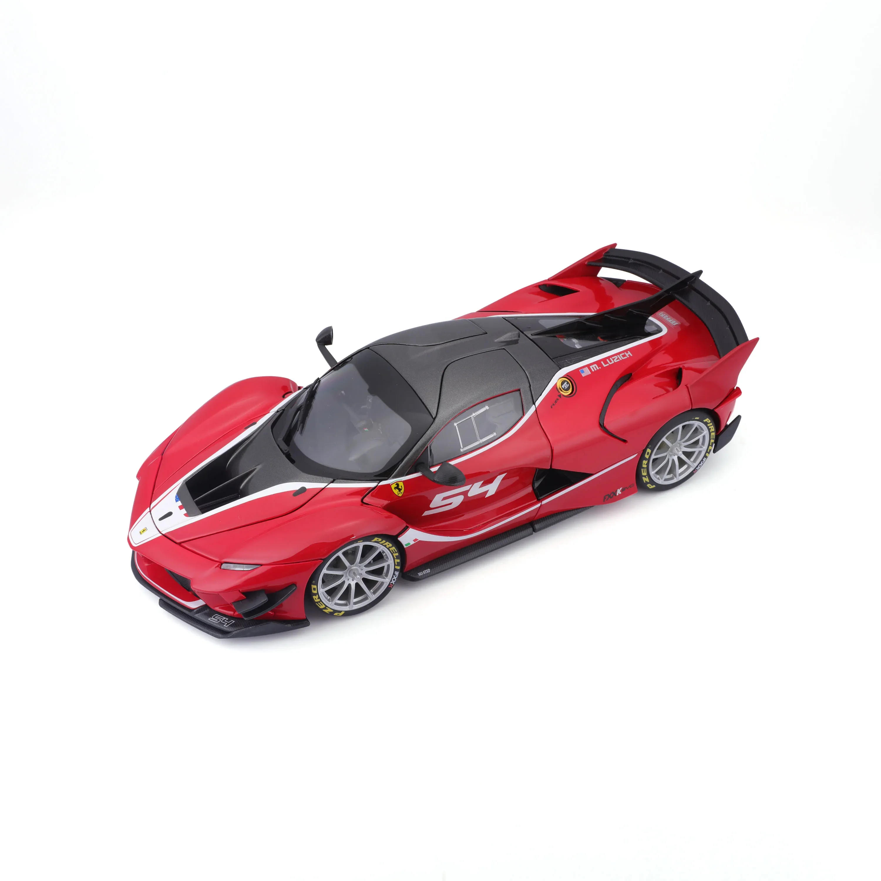 Bburago 1:18 Ferrari FXX K EVO Refined Version Sports Car Static Simulation Die Cast Vehicles Collectible Model Car Toys