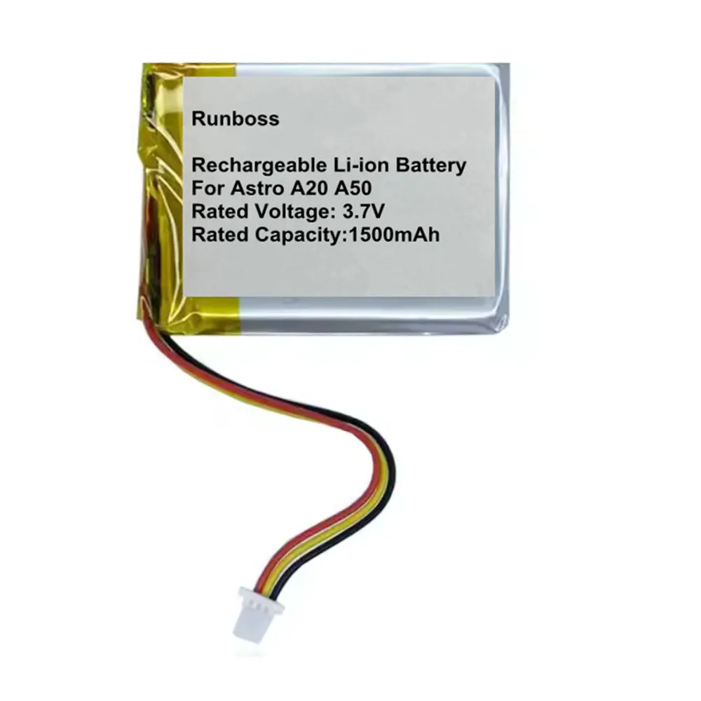 Gaming Headset Battery For Logitech Astro A20 A50 Gen 4 2016 Gen4 2019 533-000169 533-000191