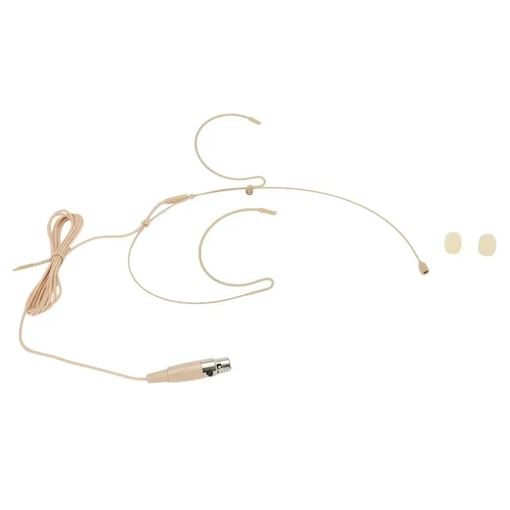 �y�Z�[�����z�����\�ȃx�[�W���_�u���C���[�t�b�N�w�b�h�Z�b�g�}�C�N�w�b�h�E�H�[���}�C�N 3Pin 4Pin XLR Shure ���C�����X�}�C�N�p�J�o�[