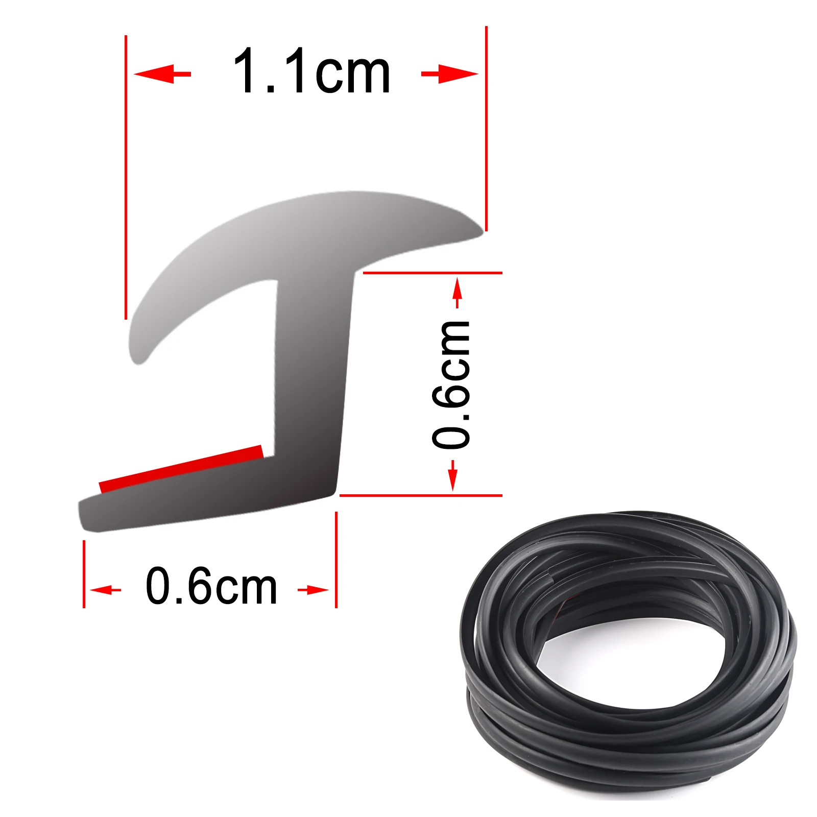 OEMASSIVE 10M Fender Flare Protector Car Wheel Protector Wheel Arch Cover Gap Strip Waterproof Anti  Rubber Moulding Trims Seals