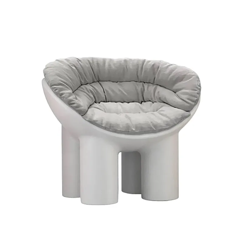 

Comfort Designer Modern Casual FRP Elephant Leg Chair Home Living Room Single Creative Armrest Sofa Chair