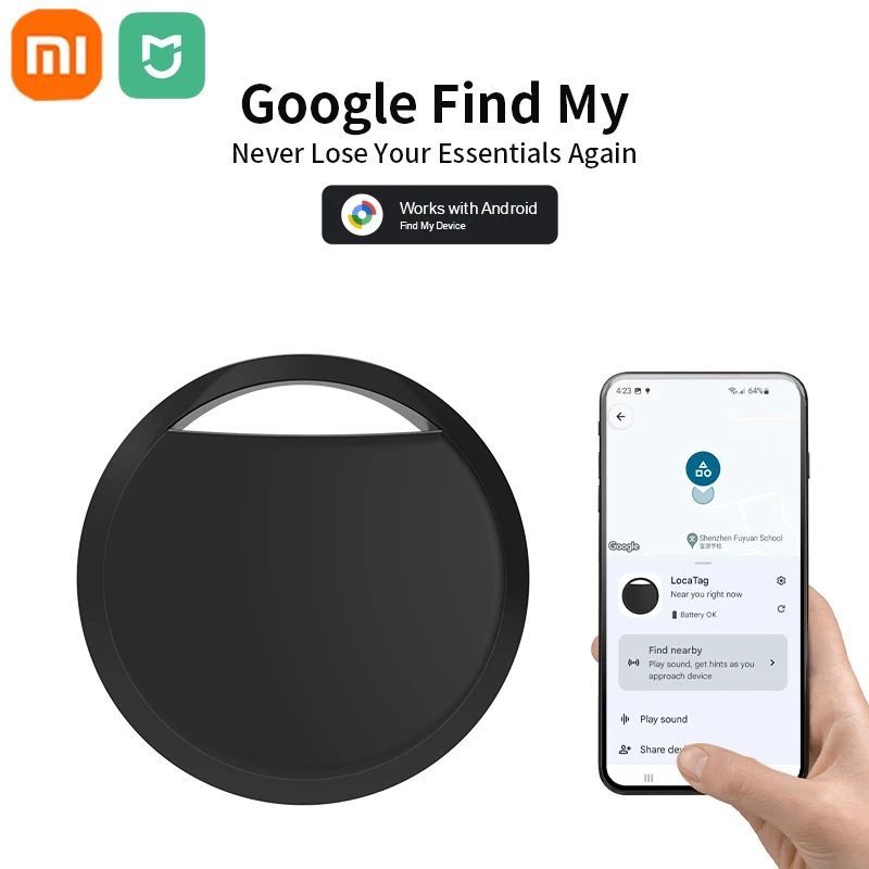 Xiaomi-ペット用のミニGPS,ポータブル,スマートファインダー,Bluetooth,紛失防止装置,追跡ロケーター,子供と高齢者用のアクセサリー