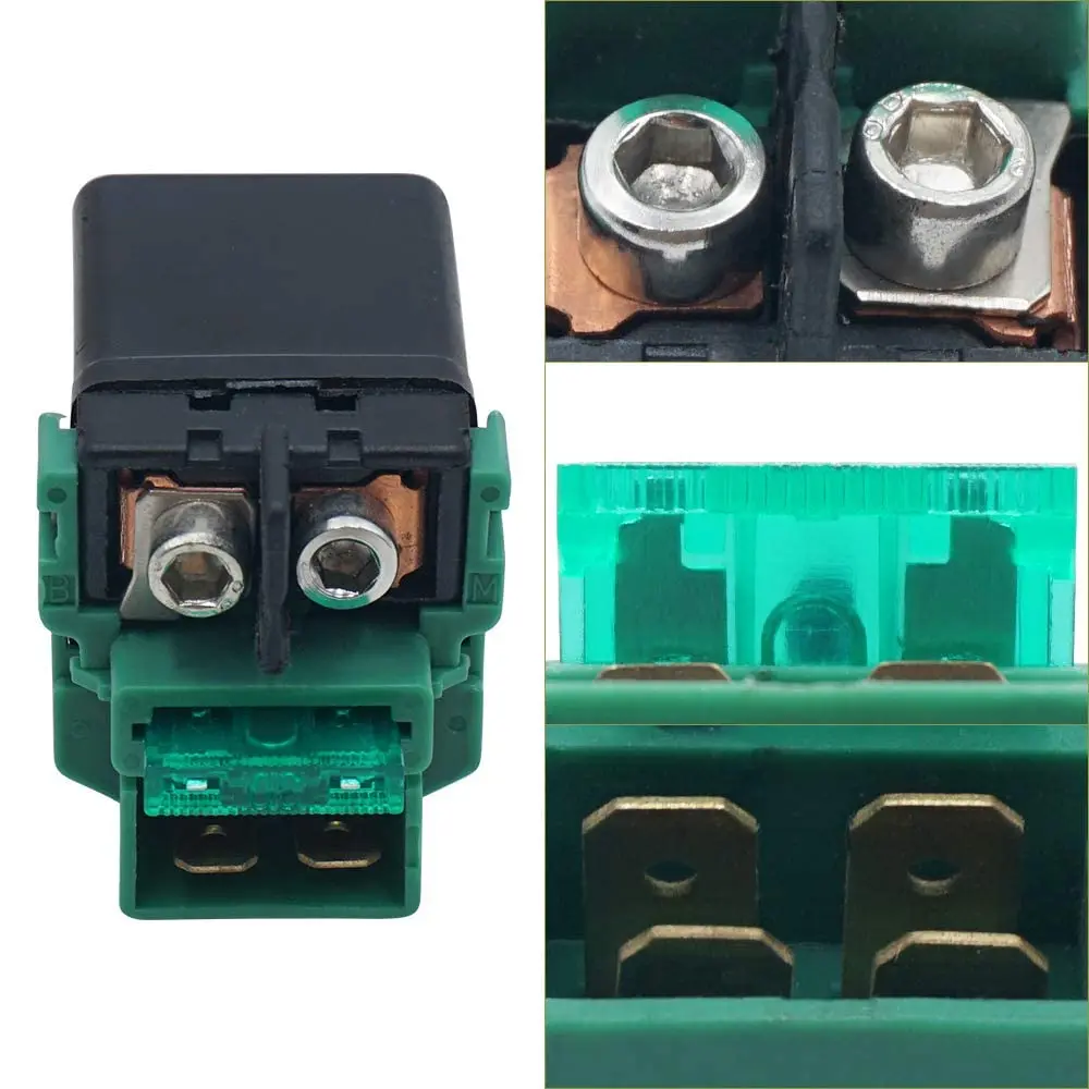 Starter Solenoid Relay Fit for Honda Shadow VT750 1998-2010 Starter Relay OEM 35850-MT4-000 35850-MT4-003