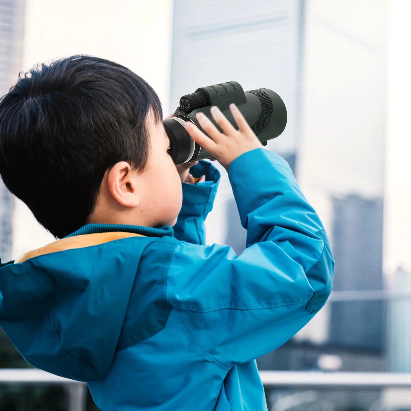 

High Definition Monocular Telescope Portable Outdoor 12x50 Waterproof Shockproof Night Angle Birdwatching Hiking