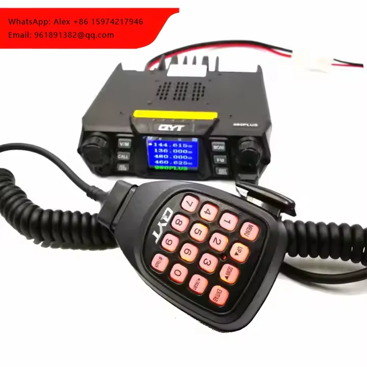 

Радиостанция QYT 980 Plus, базовая станция, трансивер, 100 Вт, рация, дальность 100 км, UHF B2530