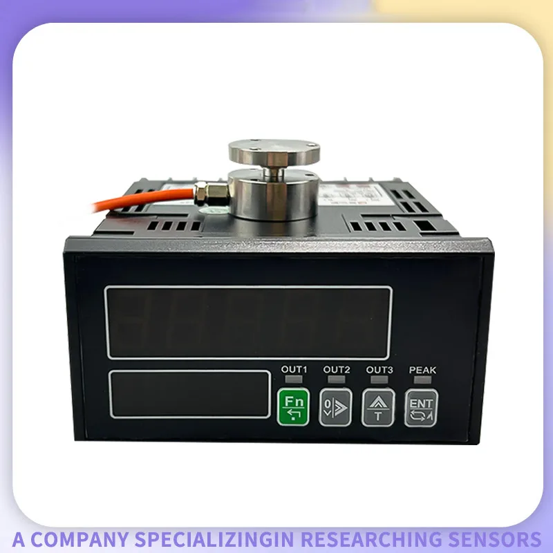 25mm Load Cell +Weighing Sensor Indicator Display, Compression and Tension Transducer with Weighing and Reading Instrument