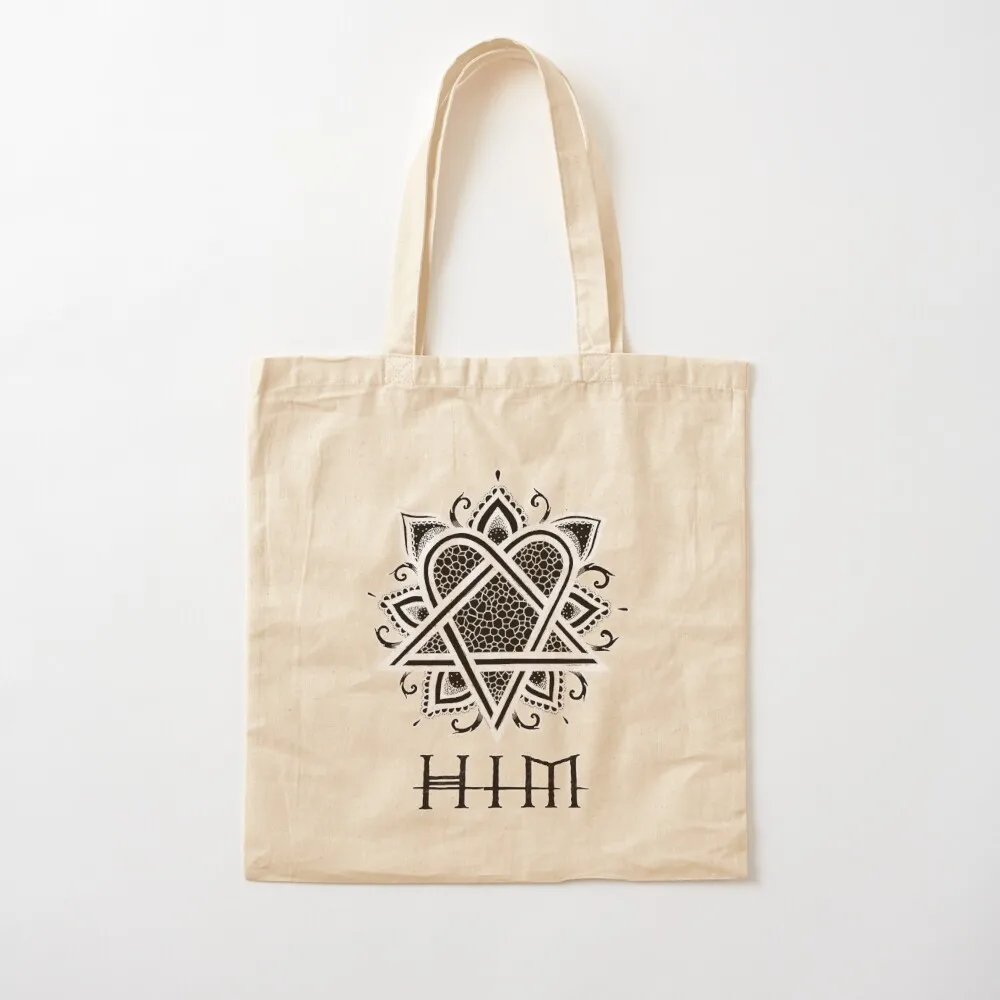 

Vintage Him Ville Valo Band For Movie Fans Tote Bag tote women Lady personalized Canvas