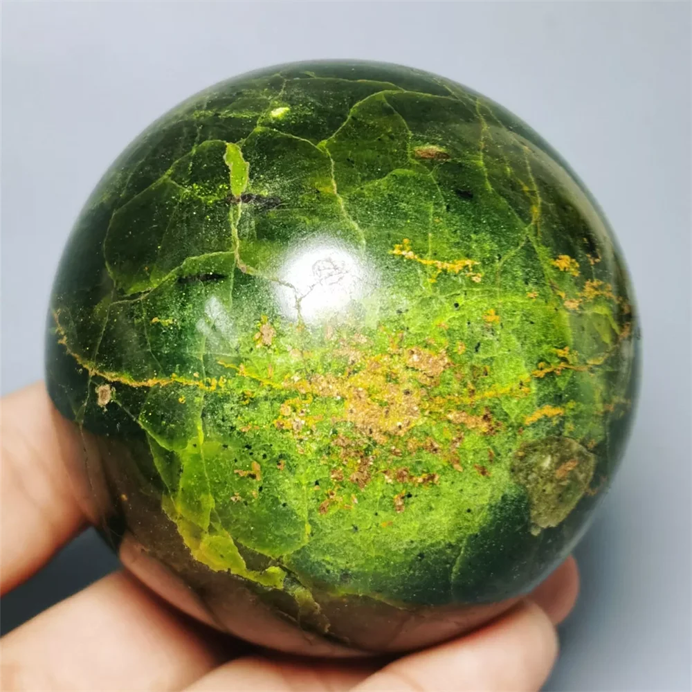 

Natural Green Opal Spheres, Energy Gems, Reiki Healing, Decorative Gifts, Meditation, Divination Demagnetization, Spiritual Heal