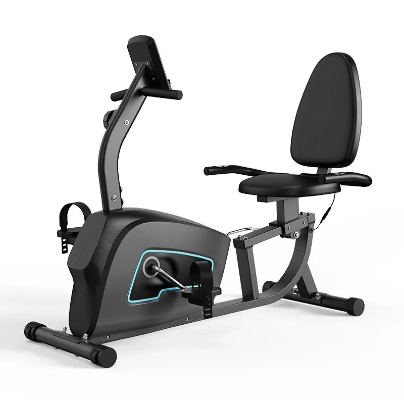 Recumbent Exercise Bike Magnetic Control Indoor Rehabilitation Training Equipment Pedal Bike For Middle-Aged And Elderly
