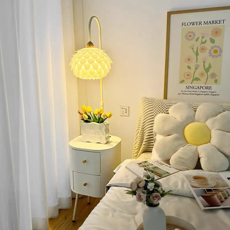 

Cream wind bedroom storage floor lamp bedside table integrated desk lamp living room sofa next to a few corners ambient