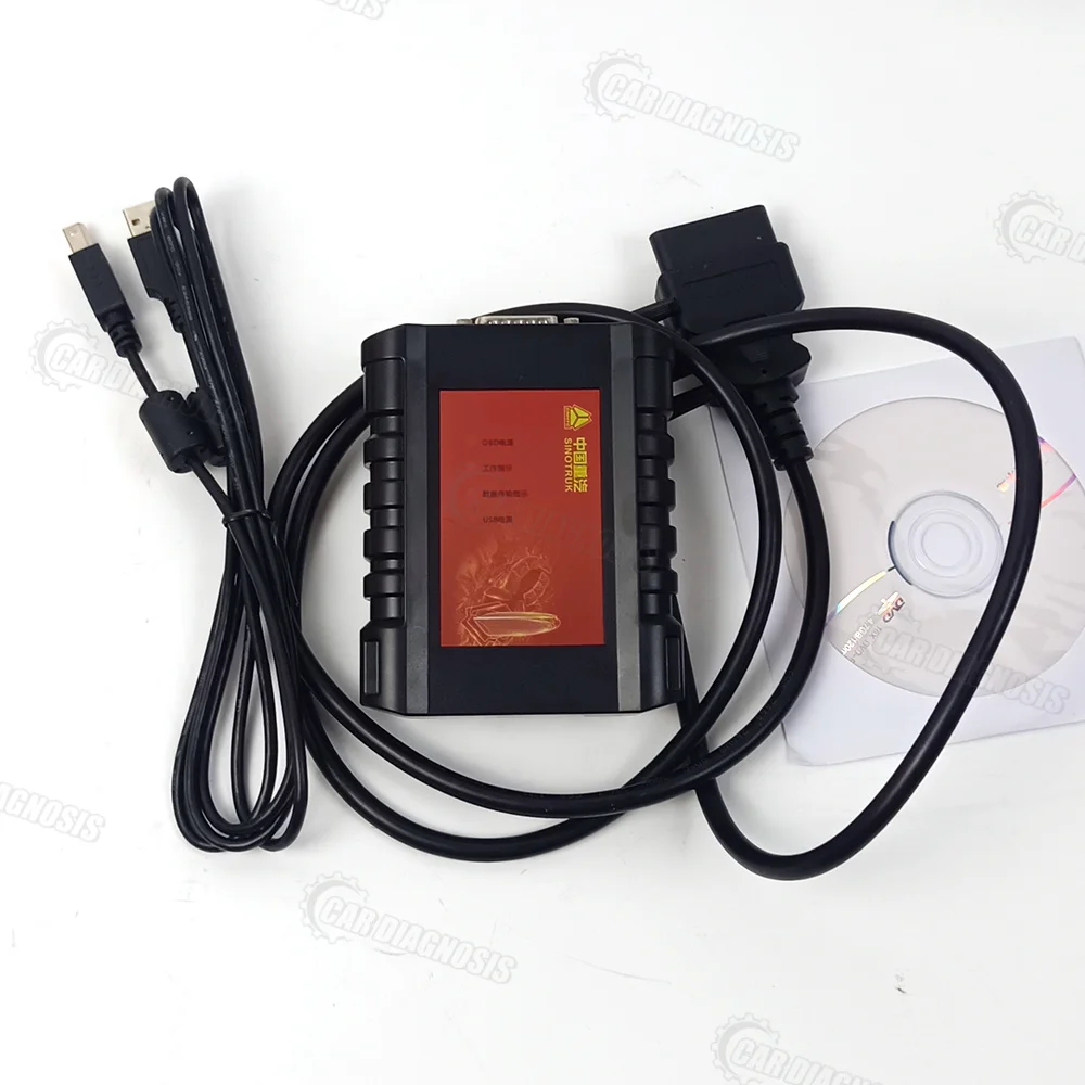 For Sinotruk EOL OBD Diesel Truck Scanner Diagnostic Tool For HOWO A7/T7H/Sitrak/Hohan Diagnostic Tool