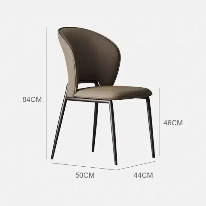 Modern Minimalista Accent Chair, Relaxing Chair, Dining Designer Furniture, Meados do século cômoda, Poltrona moderna, Cadeiras de quarto