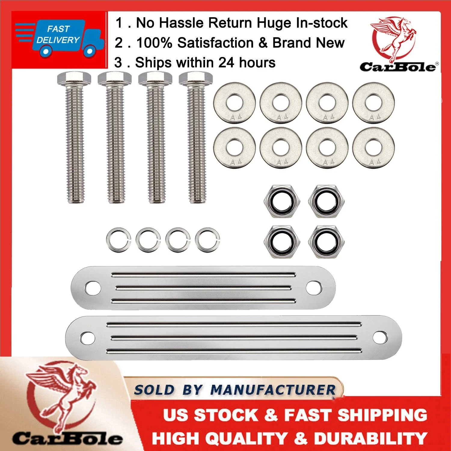 

Опорная пластина для транцевого крепления TSP-1, Опорная пластина TSP-2DP 15" x 2" и 12" x 2" с болтом