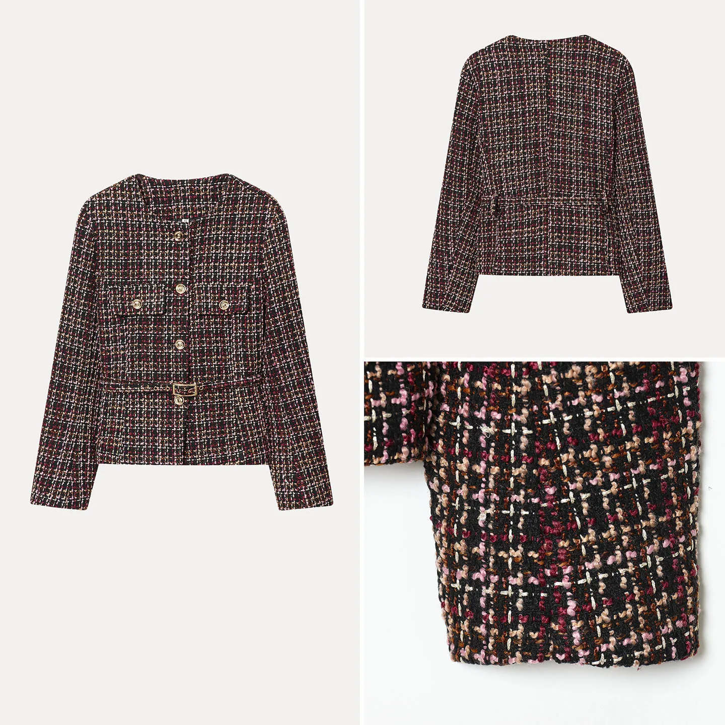 

Ele универсальная верхняя одежда Long Sve, осень 2022, Новое поступление, женское модное простое пальто Small Fraance Sle