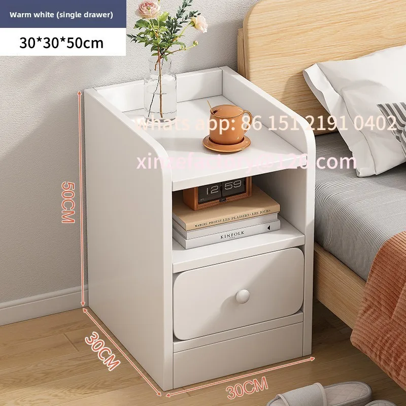 Customizable bedside table small household simple storage rack ultra-narrow crevice bedside