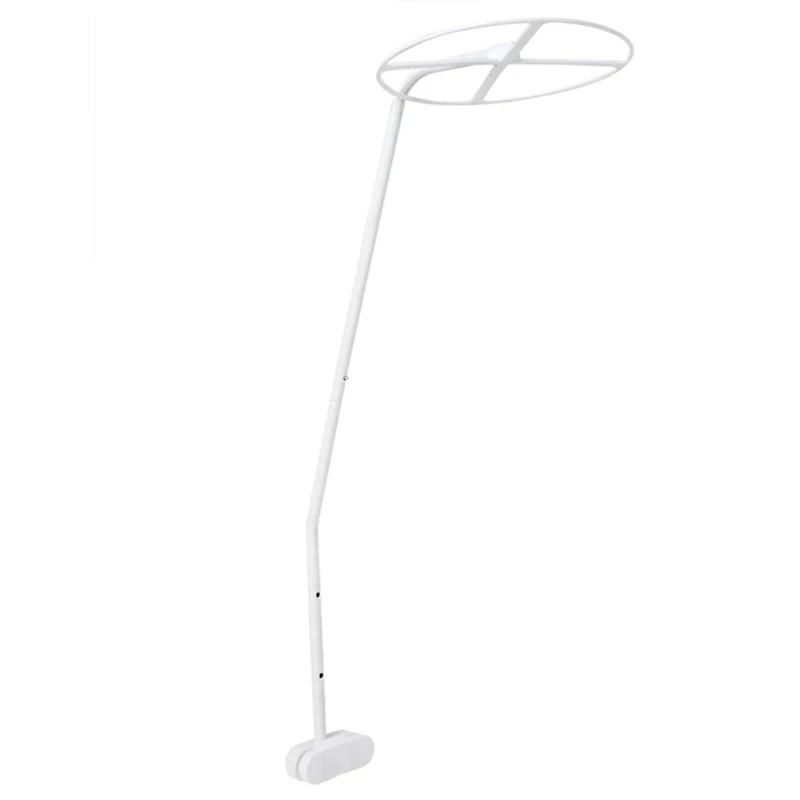 Suporte ajustável mosquiteira para berço bebê, dossel para berço, cama infantil, cúpula, acessórios