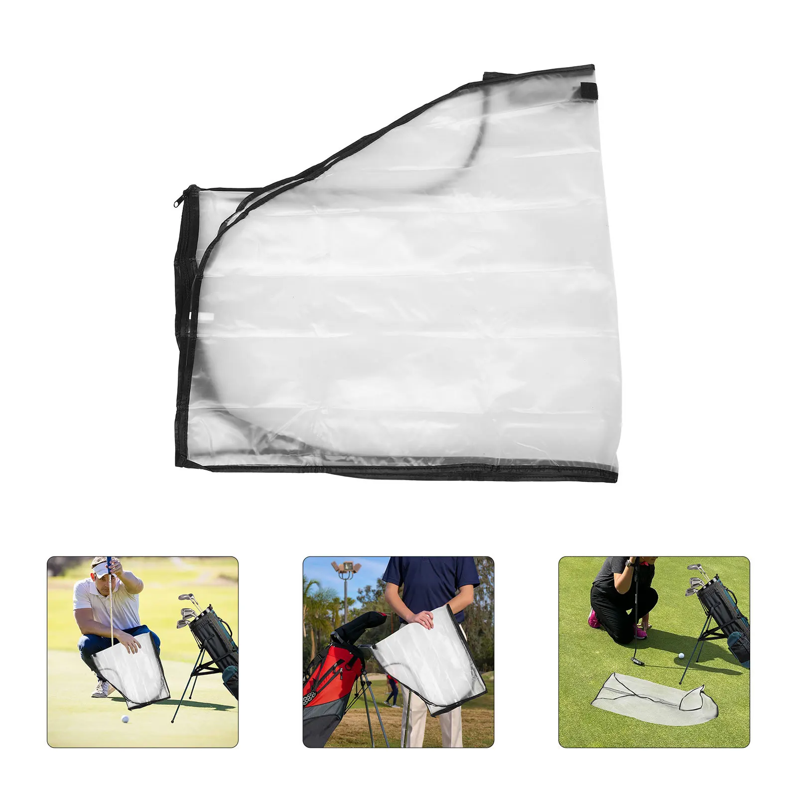 غطاء المطر لحقيبة الجولف، دفاع موثوق ضد المطر والأوساخ يناسب حقائب الجولف المختلفة، ملحقات معدات رياضية مناسبة للسفر