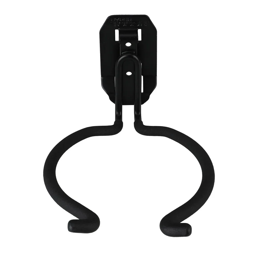 Gancio per apparecchiature elettriche in acciaio resistente, capacità di 50 libbre, facile montaggio, soluzione di stoccaggio rivestita in vinile, compatibile con carrelli di utilità