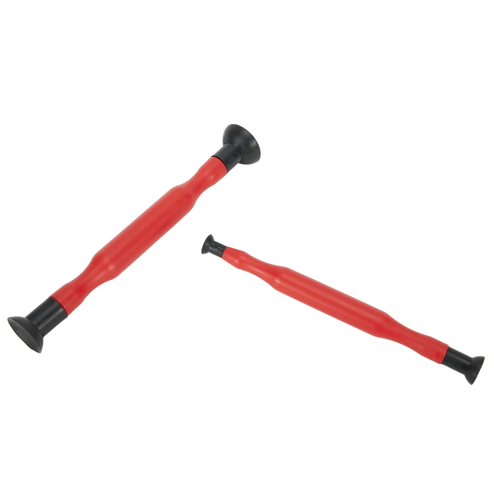 2 Pcs Valve Lapping -Sticks Plastic Grip With Suction Cup For Auto Motorcycle Cylinder Engine Valves Dust Grinding Tools