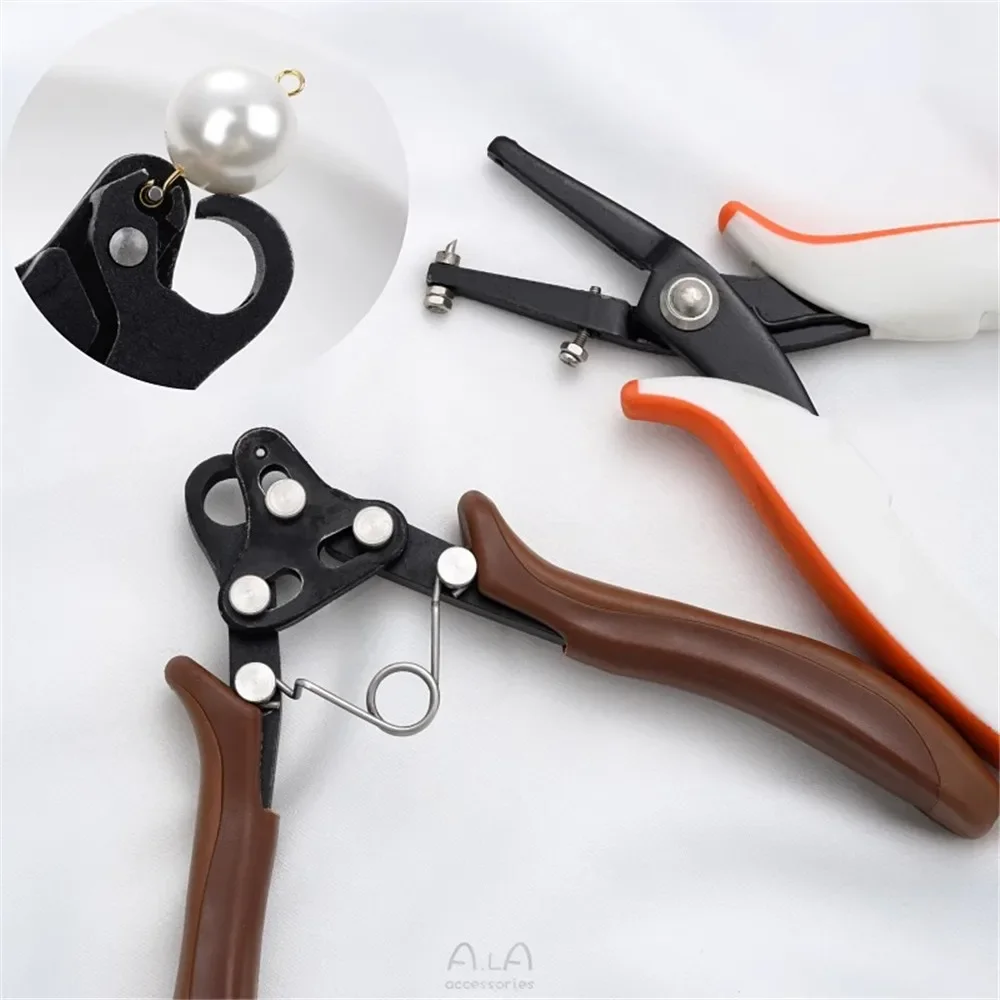 

9-shaped Needle Curling Pliers Silver Wire Copper Wire Winding Wire DIY Jewelry Handmade Pliers Punching Pliers