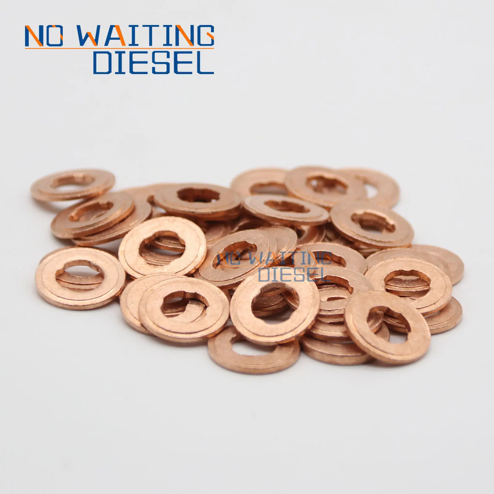 100 pcs F00VC17503 1.5MM Injector Nozzle Copper Washer 1.5mm F00VC17503 Diesel Sprayer Gasket FOOVC17503 Shim