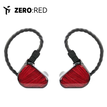 TRUTHEAR x Crinacle ZERO:RED Dual Dynamic Drivers In Ear Headphone com cabo de 0,78 2 pinos