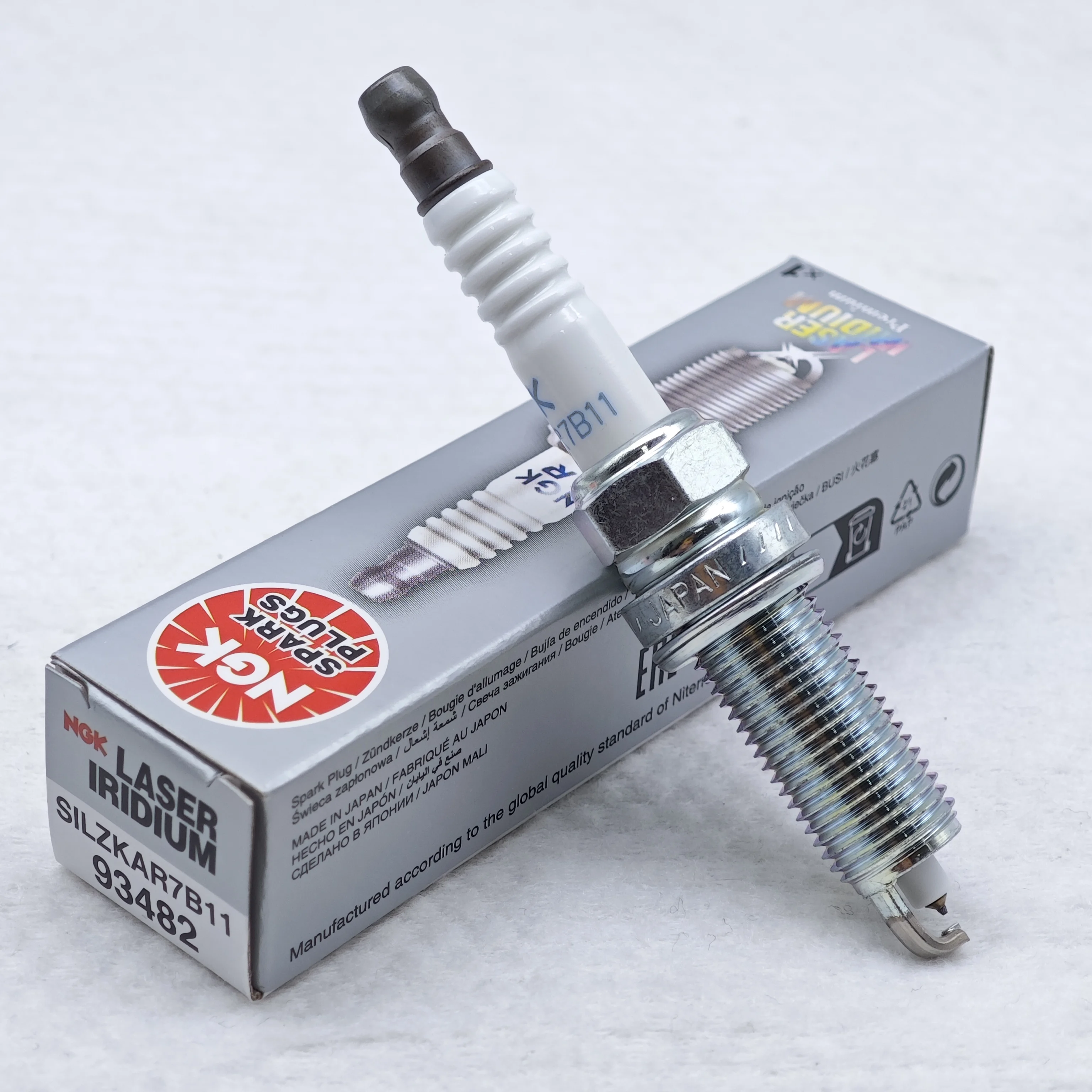 2pcs 4pcs Original NGK Iridium Spark Plug SILZKAR7B11 93482 For Some Models of XV Crosstrek Forester Impreza Legacy Outback
