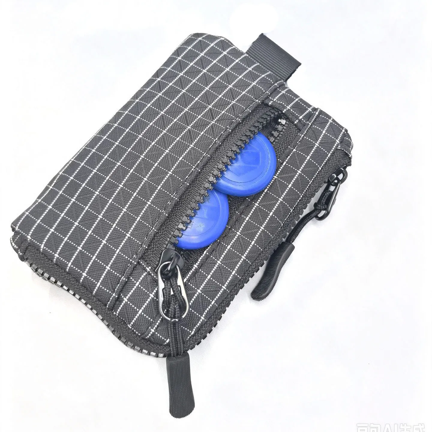 Outdoor Mini Wallet Coin Purse Ultralight Zipper Pouch with Dyneema/Oxford EDC Bag Organizers for Hiking, Backpacking and Travel
