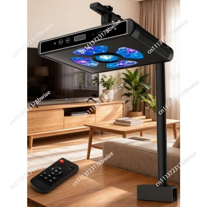 100W High Penetration LED Saltwater Aquarium Light with Good Heat Dissipation, for Marine Fish Tank Cultivation