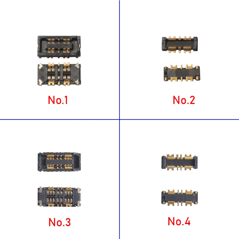 5-10Pcs Inner FPC Battery Flex Clip Connector For ASUS ZenFone 2 3 4 5 Max/Plus/M1/Live/Zoom/Laser/Selfie Pro/V/AR Battery FPC